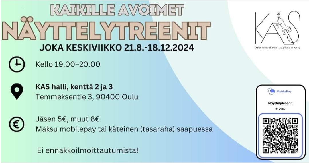 Näyttelytreenit